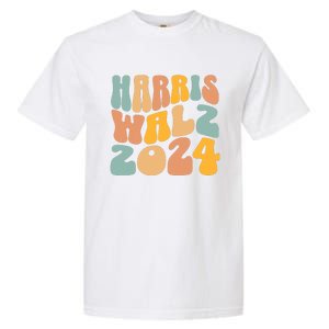 Harris Walz 2024 For President Kamala Harris Democrat Garment-Dyed Heavyweight T-Shirt