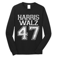 Harris Walz 2024 Campaign For President Vintage Harris Waltz Long Sleeve Shirt