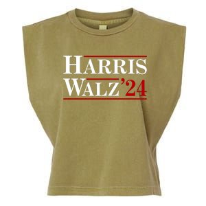 Harris Walz 2024 Garment-Dyed Women's Muscle Tee