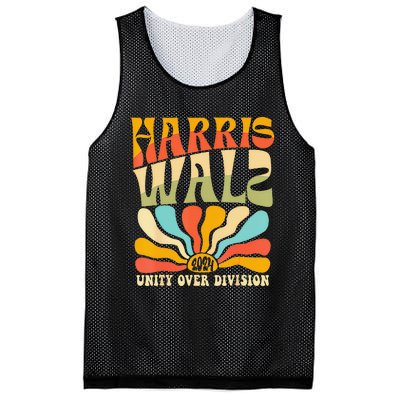 Harris Waltz 2024 Unity Over Division Harris Waltz 2024 Over Mesh Reversible Basketball Jersey Tank