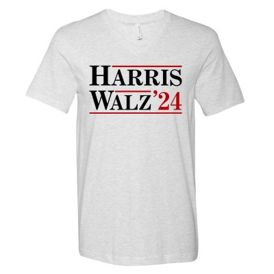 Harris Walz 2024 V-Neck T-Shirt