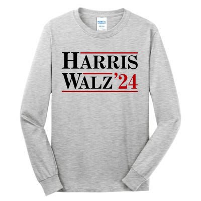 Harris Walz 2024 Tall Long Sleeve T-Shirt