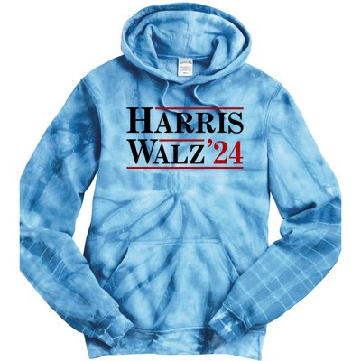 Harris Walz 2024 Tie Dye Hoodie