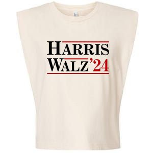 Harris Walz 2024 Garment-Dyed Women's Muscle Tee