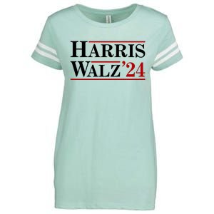 Harris Walz 2024 Enza Ladies Jersey Football T-Shirt