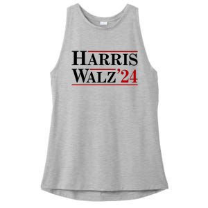 Harris Walz 2024 Ladies PosiCharge Tri-Blend Wicking Tank