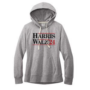 Harris Walz 2024 Women's Fleece Hoodie