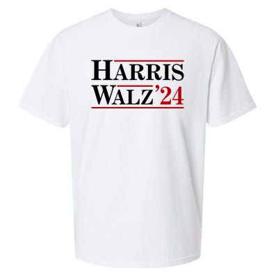 Harris Walz 2024 Sueded Cloud Jersey T-Shirt