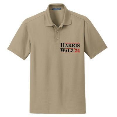 Harris Walz 2024 Dry Zone Grid Polo