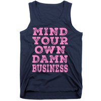 Harris Walz 2024 Mind Your Own Damn Business Tank Top