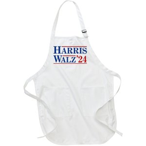 Harris Walz 2024 Full-Length Apron With Pockets