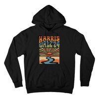 Harris Waltz 2024 Election Kamala Harris Usa Flag High Heels Hoodie