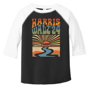 Harris Waltz 2024 Election Kamala Harris Usa Flag High Heels Toddler Fine Jersey T-Shirt