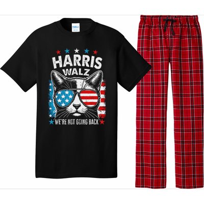 Harris Waltz 2024 Election Harris Waltz WeRe Not Going Back Pajama Set