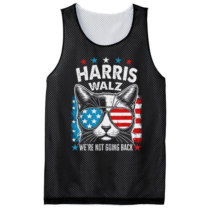 Harris Waltz 2024 Election Harris Waltz WeRe Not Going Back Mesh Reversible Basketball Jersey Tank