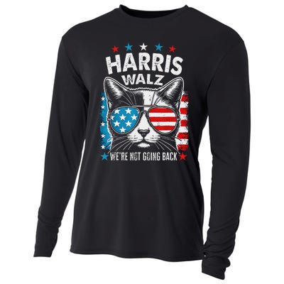 Harris Waltz 2024 Election Harris Waltz WeRe Not Going Back Cooling Performance Long Sleeve Crew