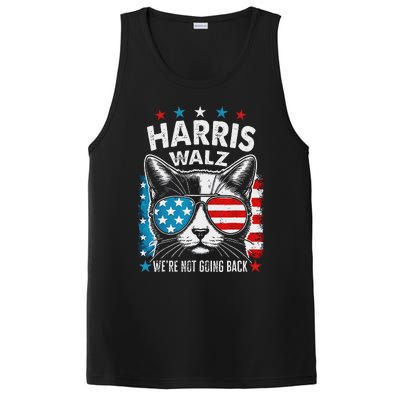 Harris Waltz 2024 Election Harris Waltz WeRe Not Going Back PosiCharge Competitor Tank