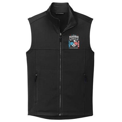 Harris Waltz 2024 Election Harris Waltz WeRe Not Going Back Collective Smooth Fleece Vest