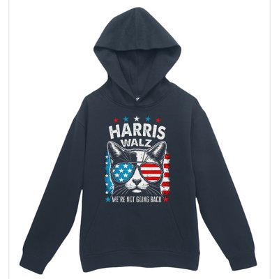 Harris Waltz 2024 Election Harris Waltz WeRe Not Going Back Urban Pullover Hoodie