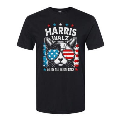 Harris Waltz 2024 Election Harris Waltz WeRe Not Going Back Softstyle CVC T-Shirt