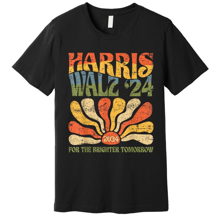 Harris Waltz 2024 Election Kamala Harris Tim Waltz 2024 Premium T-Shirt