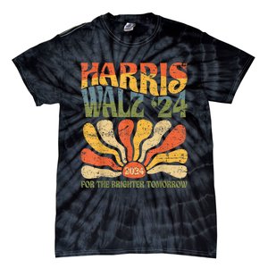 Harris Waltz 2024 Election Kamala Harris Tim Waltz 2024 Tie-Dye T-Shirt