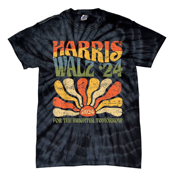 Harris Waltz 2024 Election Kamala Harris Tim Waltz 2024 Tie-Dye T-Shirt