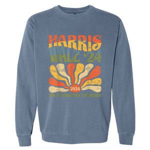 Harris Waltz 2024 Election Kamala Harris Tim Waltz 2024 Garment-Dyed Sweatshirt