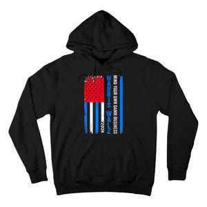 Harris Walz 2024 Mind Your Own Damn Business Tall Hoodie