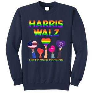 Harris Waltz 2024 Unity Over Division Kamala Harris Tim Walz Sweatshirt