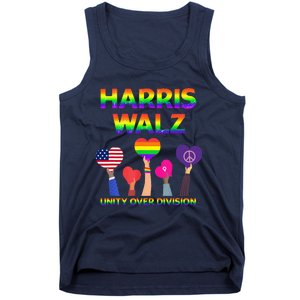 Harris Waltz 2024 Unity Over Division Kamala Harris Tim Walz Tank Top