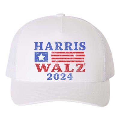 Harris Waltz 2024 Election Kamala Harris Tim Waltz 2024 Pro Kamala Harris Yupoong Adult 5-Panel Trucker Hat