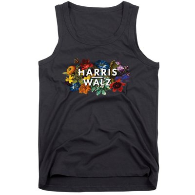 Harris Walz 2024 Floral Feminine Women Harris Waltz 2024 Gift Tank Top