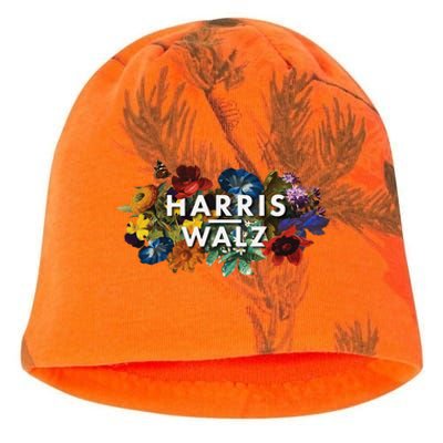 Harris Walz 2024 Floral Feminine Women Harris Waltz 2024 Gift Kati - Camo Knit Beanie