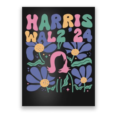 Harris Walz 24 Poster