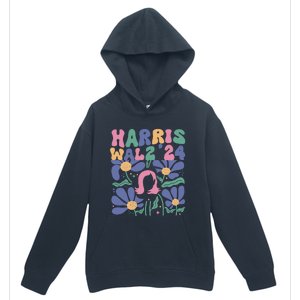 Harris Walz 24 Urban Pullover Hoodie