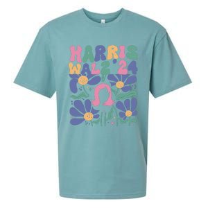 Harris Walz 24 Sueded Cloud Jersey T-Shirt