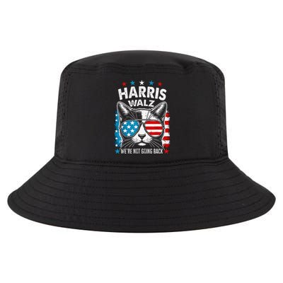 Harris Waltz 2024 Election Harris Waltz WeRe Not Going Back Gift Cool Comfort Performance Bucket Hat