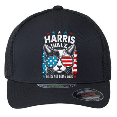 Harris Waltz 2024 Election Harris Waltz WeRe Not Going Back Gift Flexfit Unipanel Trucker Cap