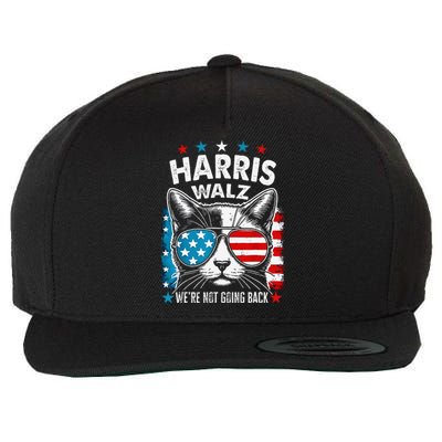 Harris Waltz 2024 Election Harris Waltz WeRe Not Going Back Gift Wool Snapback Cap