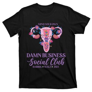 Harris Waltz 2024 Election Mind Your Own Damn Business T-Shirt