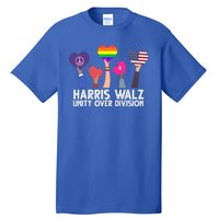 Harris Waltz 2024 Unity Over Division Lgbtq Equality Tall T-Shirt