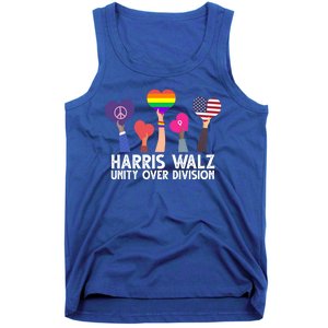 Harris Waltz 2024 Unity Over Division Lgbtq Equality Tank Top