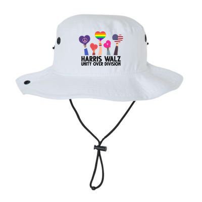 Harris Waltz 2024 Unity Over Division Lgbtq Equality Legacy Cool Fit Booney Bucket Hat