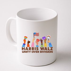 Harris Waltz 2024 Unity Over Division Gift Coffee Mug