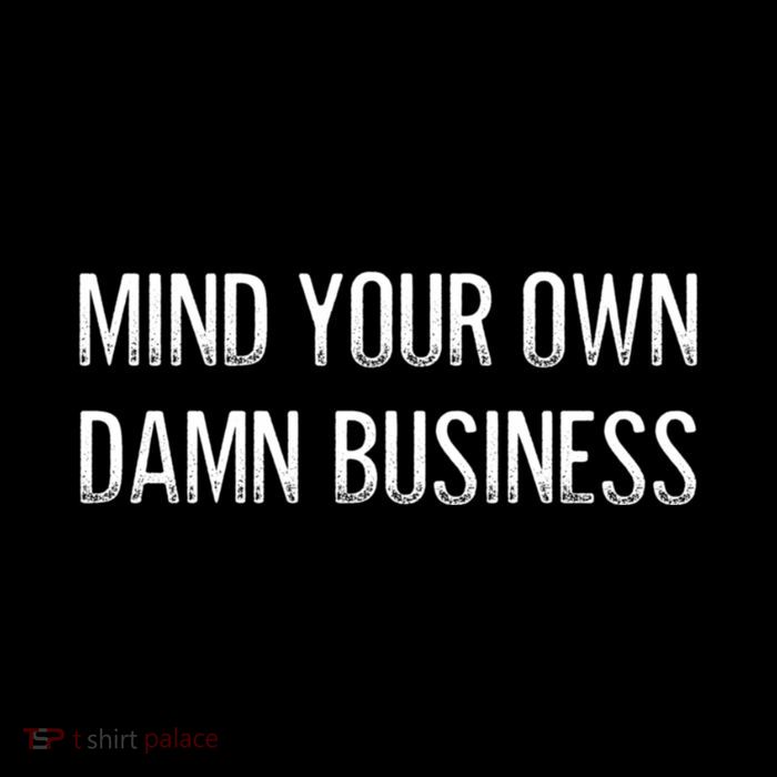 Harris Walz 2024 Mind Your Own Damn Business Backpack