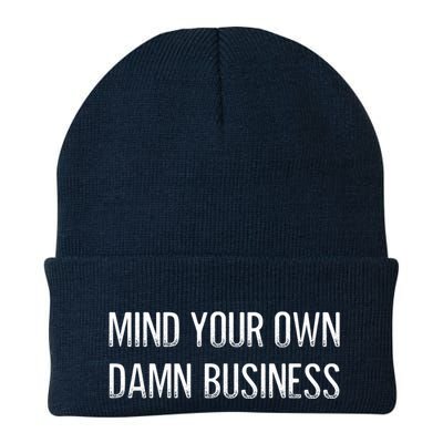 Harris Walz 2024 Mind Your Own Damn Business Beanie