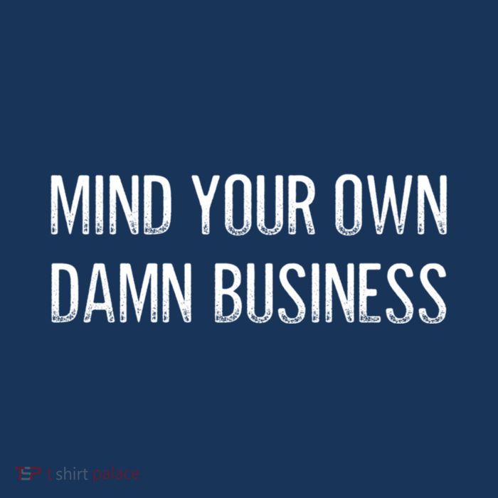Harris Walz 2024 Mind Your Own Damn Business Short Acrylic Beanie