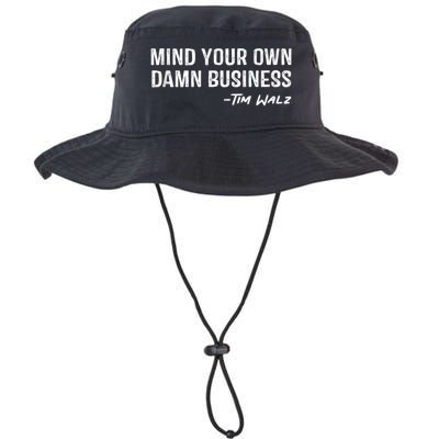 Harris Walz 2024 Mind Your Own Damn Business Legacy Cool Fit Booney Bucket Hat