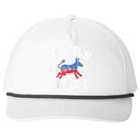 Harris Waltz 2024 Election Kamala Harris Tim Waltz 2024 Snapback Five-Panel Rope Hat